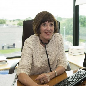 Prof Dunne at desk